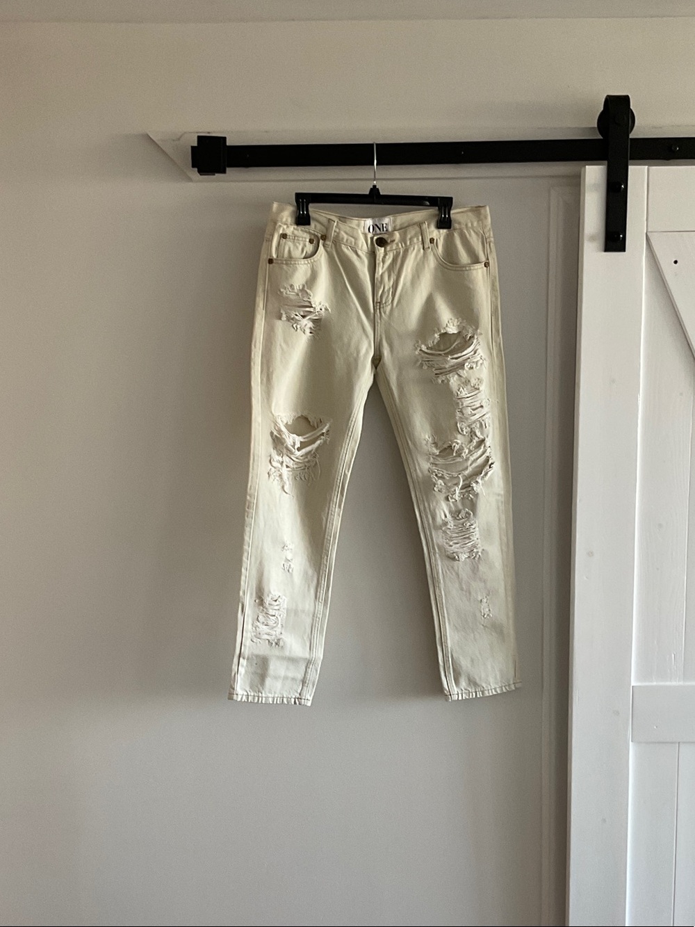 One Teaspoon Awesome Baggies Distressed  Jeans